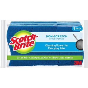 Scotch-Brite Non-Scratch Scrub Sponge 9-Pack for $5 via Sub & Save Scotch-Brite Non-Scratch Scrub Sponge 9-Pack for $5 via Sub & Save