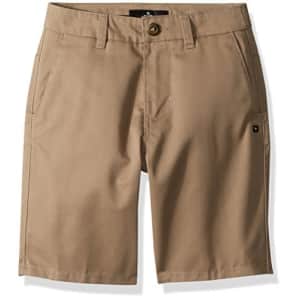 Rip Curl Boys' Big Hours Walkshort, Khaki/Khaki, 30 for $9