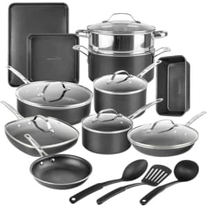 Granitestone 20 Pc Pots and Pans Set Non Stick Cookware Set, Kitchen Cookware Sets, Pot and Pan for $140