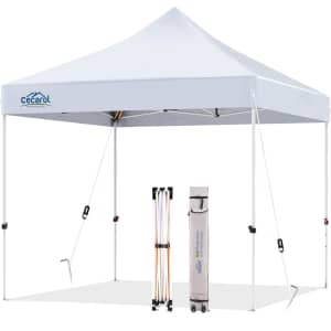 Cecarol S10 10x10 Patio Pop Up Canopy Tent for $176