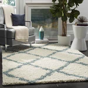 SAFAVIEH Dallas Shag Collection SGD257J Trellis Non-Shedding Living Room Bedroom Dining Room for $55 SAFAVIEH Dallas Shag Collection SGD257J Trellis Non-Shedding Living Room Bedroom Dining Room for $55