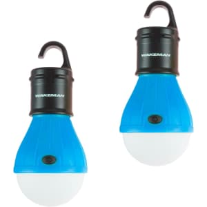 Wakeman Portable LED Light Bulb 2-Pack for $9