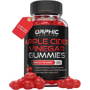 Orphic Nutrition 60-Count 1,000mg Apple Cider Vinegar Gummies for $11 via Sub & Save