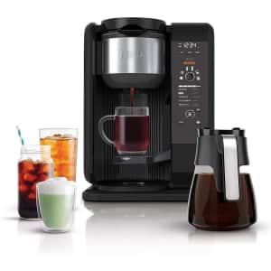 Ninja Hot & Cold Brewed System Tea & Coffee Maker w/ Glass Carafe for $120