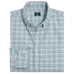 J.Crew Factory Men's Slim Flex Oxford Shirt for $20