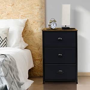 Sorbus Nightstand with 3 Drawers - Bedside Furniture & Accent End Table Storage Tower for Home, for $50 Sorbus Nightstand with 3 Drawers - Bedside Furniture & Accent End Table Storage Tower for Home, for $50