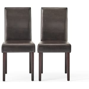 Christopher Knight Home Ryan Dining Chair 2-Pack for $106