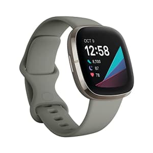 Fitbit Sense Advanced Smartwatch with Tools for Heart Health, Stress Management & Skin Temperature for $215 Fitbit Sense Advanced Smartwatch with Tools for Heart Health, Stress Management & Skin Temperature for $215