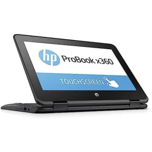 HP probook X360 11 G1 11 11.6" Touchscreen Laptop - Intel Pentium n4200 1.1GHz, Max 2.5GHz, 4GB Ram for $110