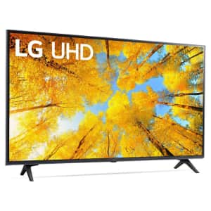 LG 50" UQ75 Series 4K UHD Smart TV for $300