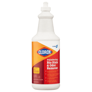 Clorox 32-oz. Disinfecting Bio Stain & Odor Remover Bottle for $4 Clorox 32-oz. Disinfecting Bio Stain & Odor Remover Bottle for $4