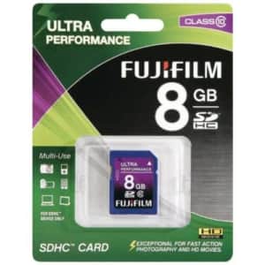 Fujifilm High Performance - Flash Memory Card - 8 GB - SDHC for $10