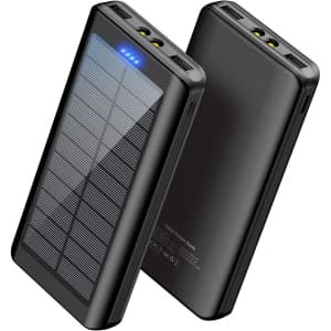 YPWA Solar 30,000mAh Power Bank for $19 YPWA Solar 30,000mAh Power Bank for $19