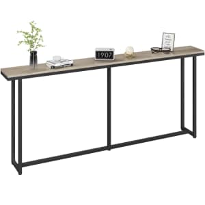 Yaheetech 71" Narrow Console Table for $30