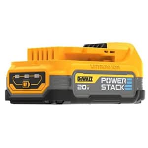 DeWalt 20V MAX XR Powerstack Lithium Ion Battery for $46 DeWalt 20V MAX XR Powerstack Lithium Ion Battery for $46