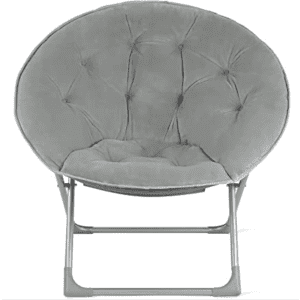 Amazon Basics Foldable Saucer Chair for $38