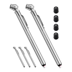 AstroAI Pencil Tire Pressure Gauge 2-Pack for $4