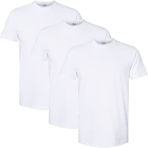 Gildan Men's Cotton Stretch T-Shirts 3-Pack for $9