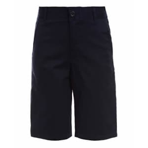 Nautica Boys School Uniform Flat Front Stretch Twill Short, Navy, 20 Husky for $13 Nautica Boys School Uniform Flat Front Stretch Twill Short, Navy, 20 Husky for $13