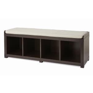 Better Homes and Gardens 4-Cube Organizer Storage Bench for $60