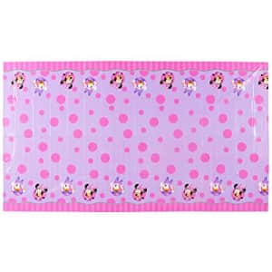 American Greetings Minnie Mouse Party Supplies, Plastic Table Cover, 54" x 96" for $10 American Greetings Minnie Mouse Party Supplies, Plastic Table Cover, 54" x 96" for $10
