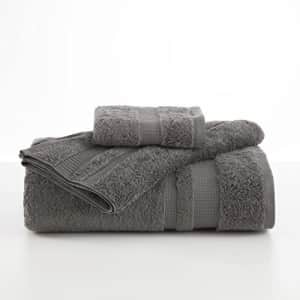 Martex Supima Luxe Bath Towel, Grey for $14