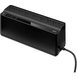 APC 850VA 9-Outlet Battery Backup UPS & Surge Protector for $110