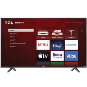 TCL 4-Series 50S431 50" 4K HDR LED UHD Roku Smart TV for $430