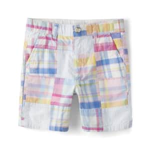 Gymboree,and Toddler Pull on Shorts,Spring Madras Plaid,8 for $11 Gymboree,and Toddler Pull on Shorts,Spring Madras Plaid,8 for $11