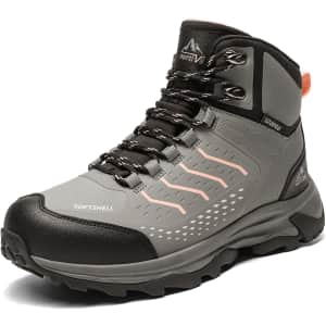 Nortiv 8 Women's Waterproof Hiking Boots for $24