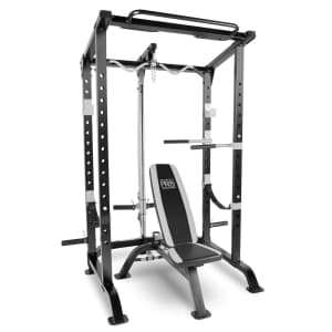 Marcy Pro Full Cage and Weight Bench Home Gym System for $620 Marcy Pro Full Cage and Weight Bench Home Gym System for $620