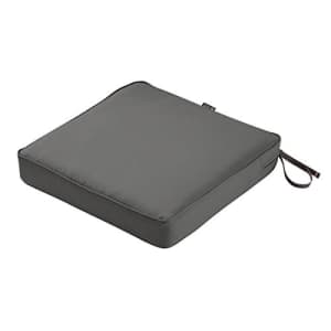 Classic Accessories Montlake Water-Resistant 21 x 21 x 3 Inch Square Outdoor Seat Cushion, Patio for $86 Classic Accessories Montlake Water-Resistant 21 x 21 x 3 Inch Square Outdoor Seat Cushion, Patio for $86