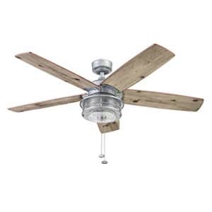 Honeywell Ceiling Fans 51632-01 Foxhaven Ceiling Fan, 52, Galvanized for $160 Honeywell Ceiling Fans 51632-01 Foxhaven Ceiling Fan, 52, Galvanized for $160