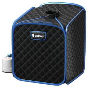 Costway 2L Portable Folding Steam Sauna for $80 Costway 2L Portable Folding Steam Sauna for $80