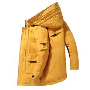 Men's Winter Puffer Coat for $25