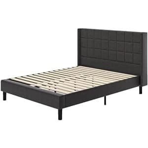 Zinus Dori Upholstered Platform King Bed Frame for $233