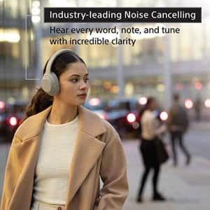 Sony WH-1000XM4 Wireless Industry Leading Noise Canceling Overhead Headphones with Mic for for $189