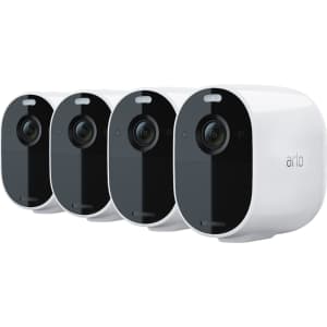Arlo Essential Spotlight Camera 4-Pack for $320 Arlo Essential Spotlight Camera 4-Pack for $320