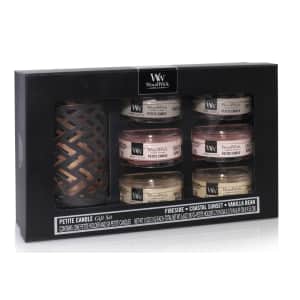 Woodwick Petite Candle 7-Piece Gift Set for $15