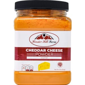 Hoosier Hill Farm Cheddar Cheese Powder 1-Lb. Jar for $6.48 via Sub & Save Hoosier Hill Farm Cheddar Cheese Powder 1-Lb. Jar for $6.48 via Sub & Save