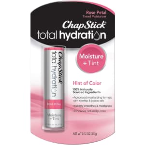ChapStick Total Hydration Tinted Moisturizer Lip Balm for $3