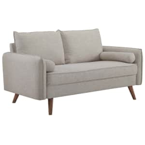 Modway Revive Modern Fabric Upholstered Loveseat for $333 Modway Revive Modern Fabric Upholstered Loveseat for $333
