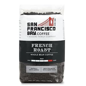 SF Bay Coffee French Roast Whole Bean 2LB (32 Ounce) Dark Roast for $18