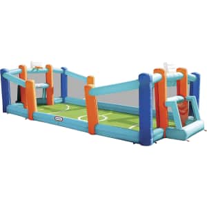 Little Tikes Huge Inflatable Backyard Soccer and Basketball Court for $250