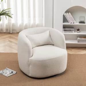 Kinwell Swivel Barrel Accent Chair for $362