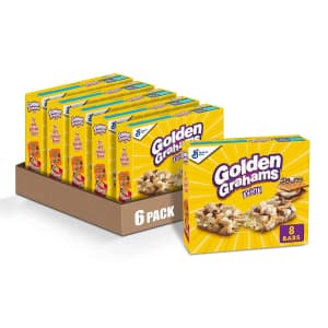 Golden Grahams S'mores Treat Bars 6-Pack (48 bars total) for $13 via Sub & Save