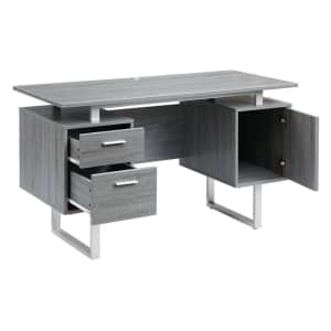 Techni Mobili Cubism 51" 2-Drawer Desk for $136