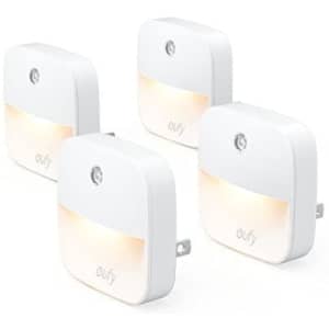 Eufy by Anker Lumi Plug-In LED Night Light 4-Pack for $11 Eufy by Anker Lumi Plug-In LED Night Light 4-Pack for $11