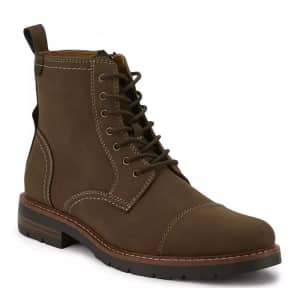 Dockers Men's Rawls Rugged Cap Toe Boots for $29