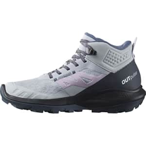 Salomon Outpulse Mid GTX for Women Hiking Shoe, Arctic Ice, 9.5 for $80